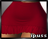 !iP Hot Skirt Red LLT