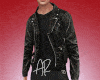 AR! Leather Black Jacket