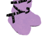 In purple too