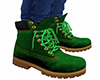 Green Lt Lace Boots (M)
