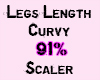 Legs Length 91% Scaler