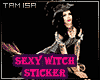 Sexy Witch STICKER