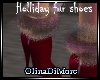 (OD) Holliday fur shoes