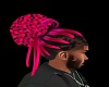 Dread Locks Pink Hair