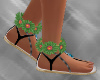 Flower sandals
