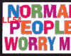 Normal People Sticker