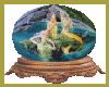 mermaid globe
