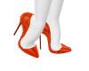 Rich Mami Orange Pumps