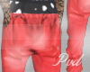 - Red Leather Pants