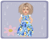 Kids Blue Dress &eth;��&frac14;
