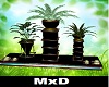 MxD-platform with flower