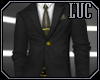 [luc] Suit Gold Floral