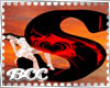 [BCC]S Letter-Red Black
