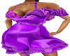 PurpleRuffleDanceDress