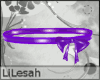[LL] PVC Purple Bow