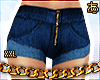 あ Zipped Shorts } XXL