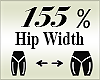 Hip Butt Scaler 155%