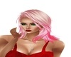 Pink blonde shoulder