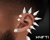 H4 | Ear Spikes Silver