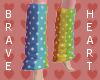 +BH+ Polka colored Socks