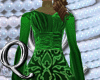!Q V2 Green FW Gown