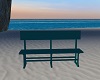 Teal  bench