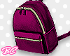 ♥Violet mini backpack