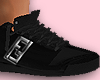E* Black Sport Sneakers