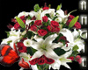 Red/White Floral Arngmnt