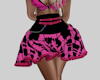 S4E Pink Plaid Skirt