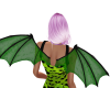 Green Bat Wings