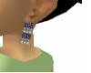 Multi Blue Earring Set