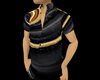 Blk/Gld Silk Shirt