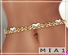 !M! Amy waist chain gold