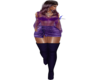 Purple skirt+boot UA