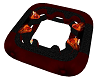 fire rose floating chair