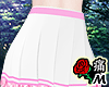 蝶 W. Plaid Pink Skirt